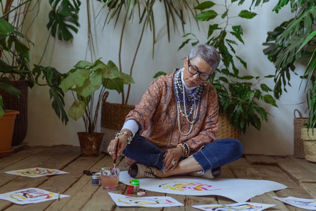 Becoming an Elderly Artist