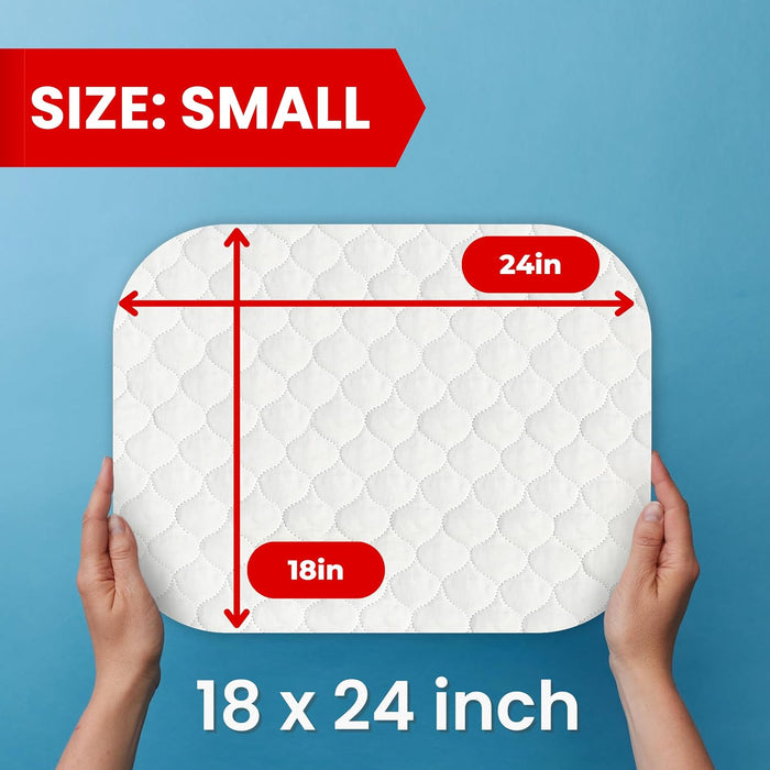 Reusable Incontinence Pad for Disability Care (18"X 24", 3 Pack)
