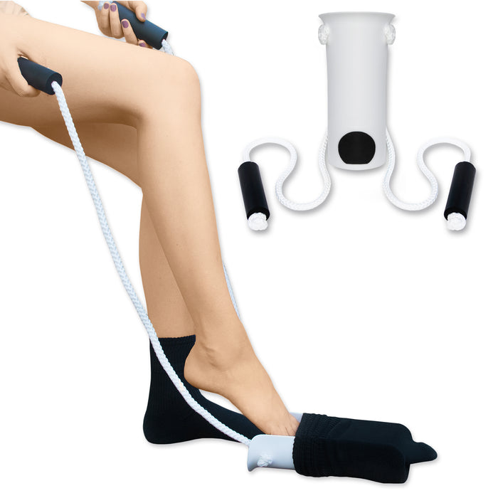 Deluxe Sock Aid with Foam Handles