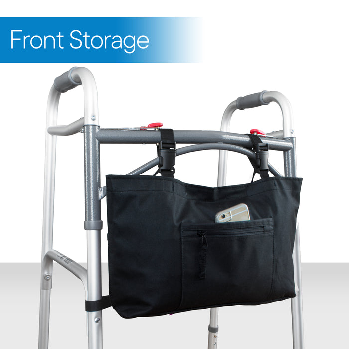 RMS - Black Walker Bag with Soft Cooler