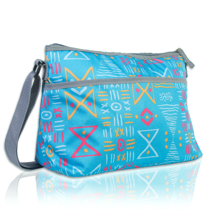 8 Can Sling Cooler (Blue Hourglass)