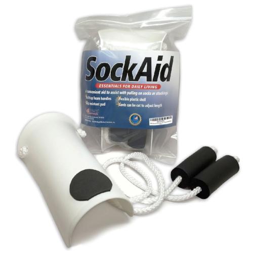 RMS SOCK AID IS THE EASIEST AND MOST AFFORDABLE WAY FOR ELDERLY AND DISABLED TO GET ASSISTANCE WITH PUTTING ON SHOES AND SOCKS.