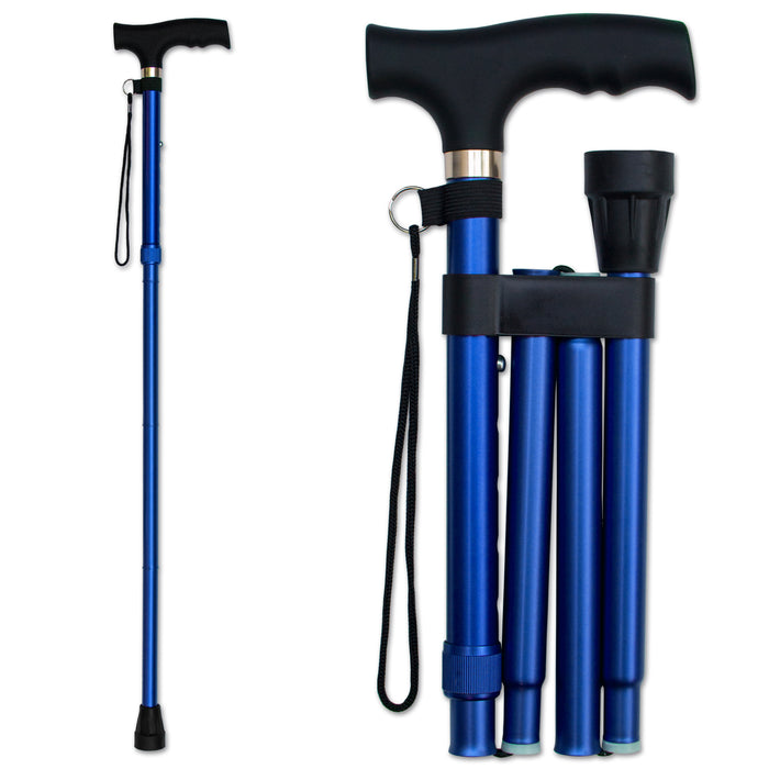 RMS - Folding Cane (Blue)