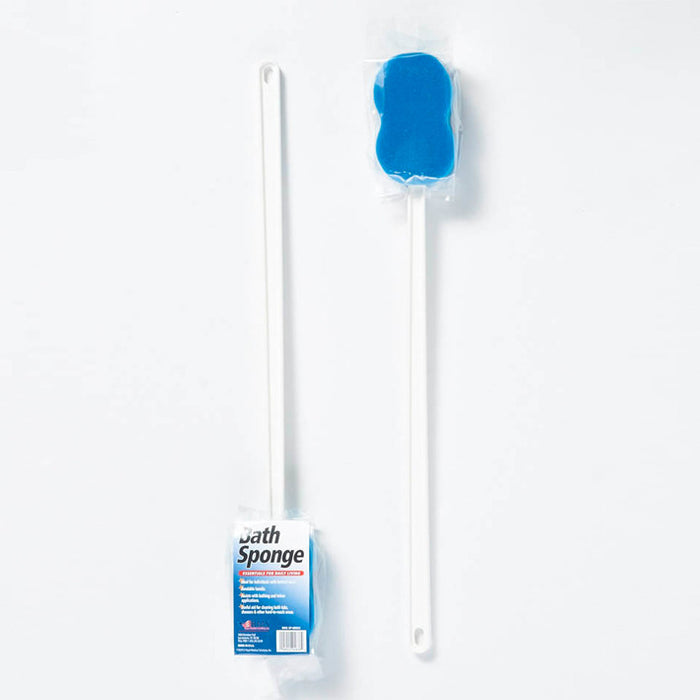 Long Handled Contour Bath Sponge 2-Pack