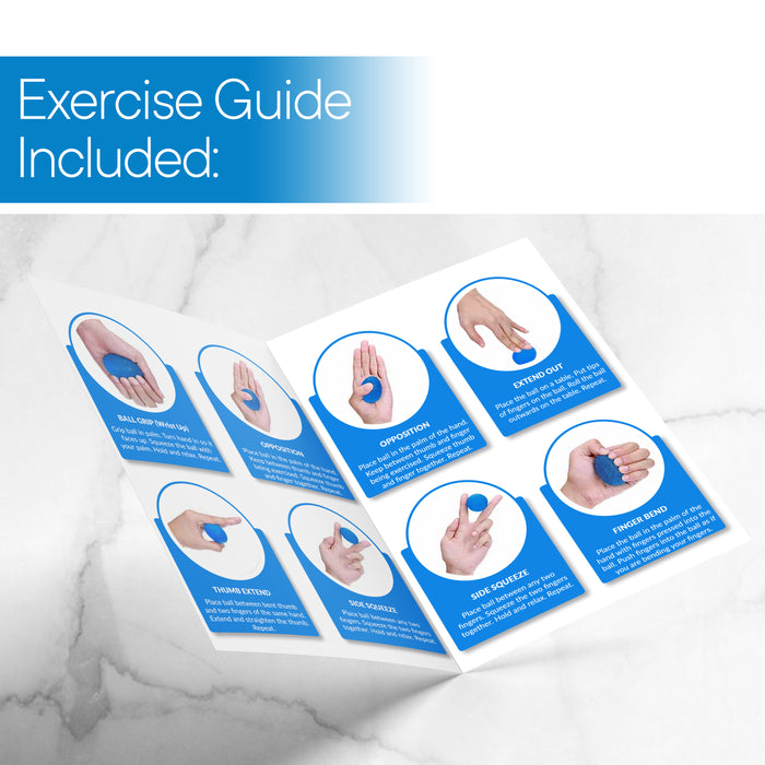 Hand Exercise Balls (4 Pack)