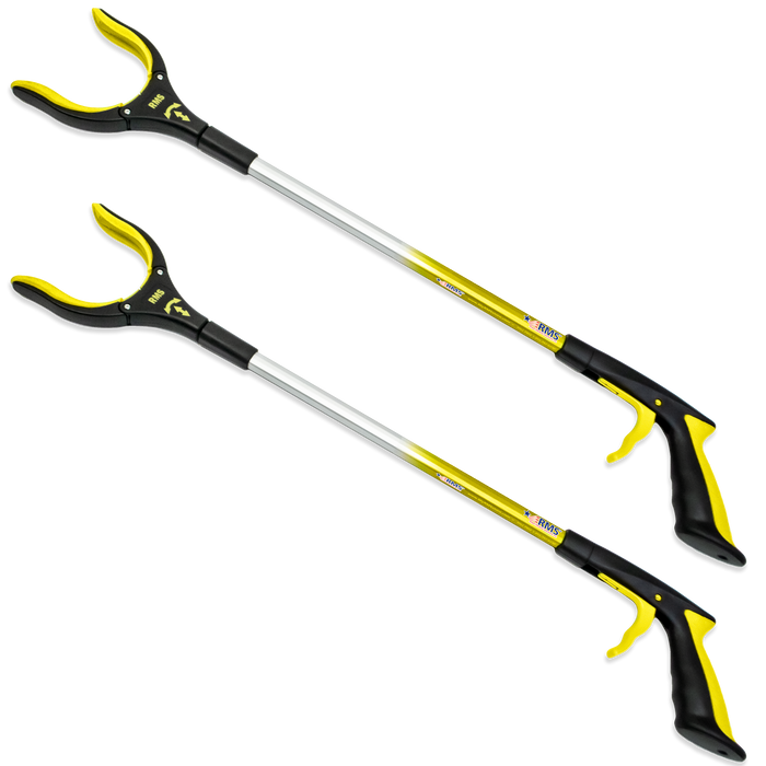 Grabber Reacher 2 Pack (34 inch, Yellow)