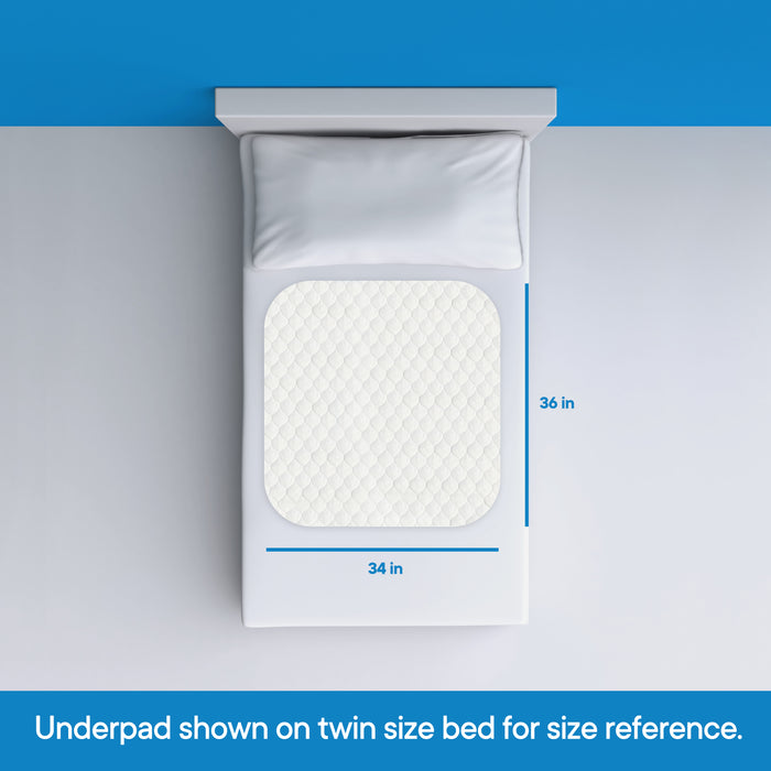Reusable Disability Incontinence Pad for Disability Care (34"X 36")