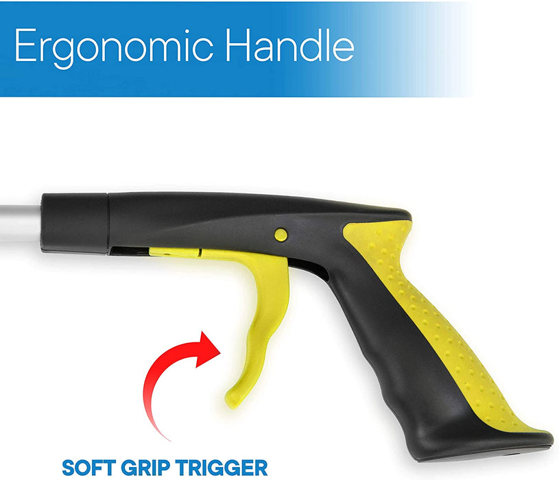 26" Soft-Grip Folding Grabber Reacher with Ergonomic Handle