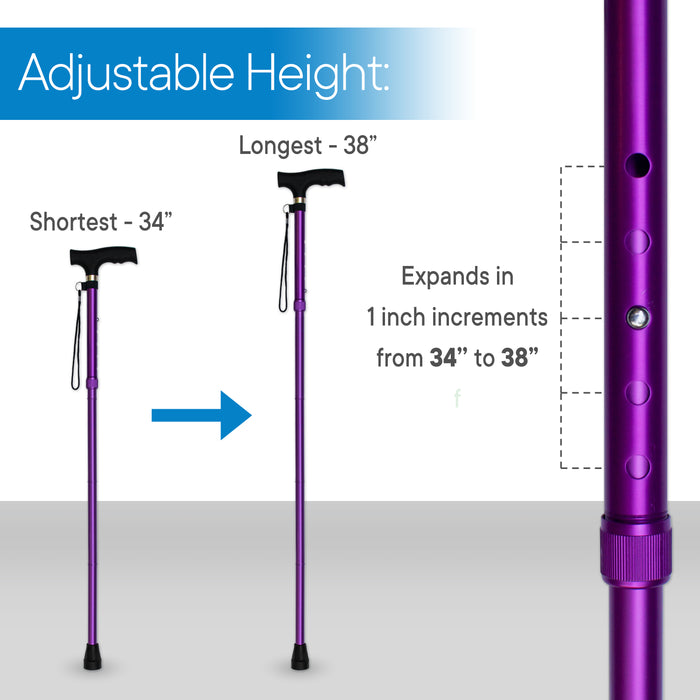 RMS - Folding Cane (Lavender)