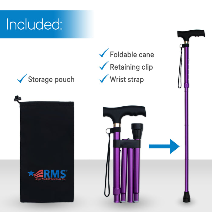 RMS - Folding Cane (Lavender)