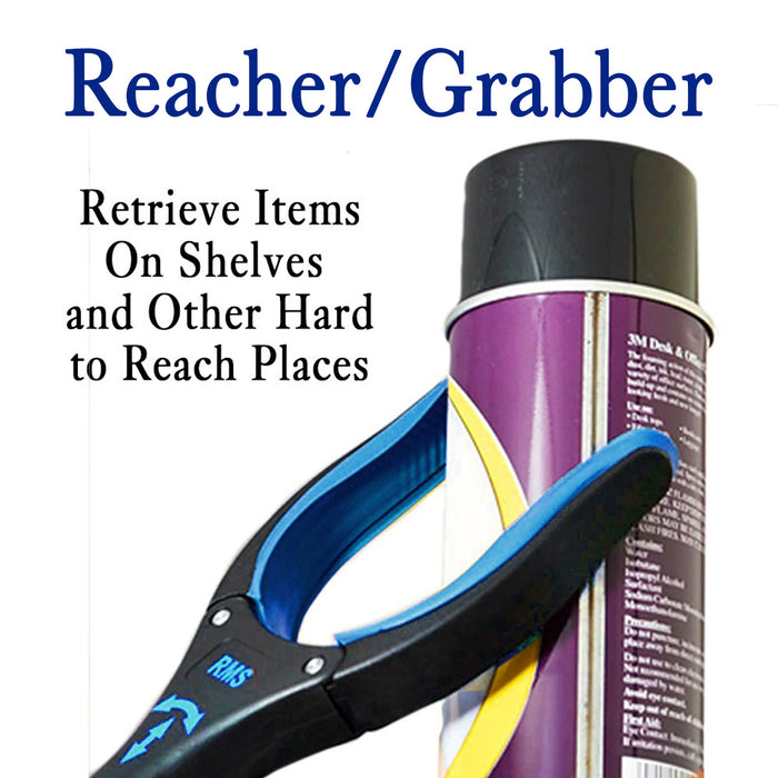 32" Blue Grabber Reacher with Rotating Head