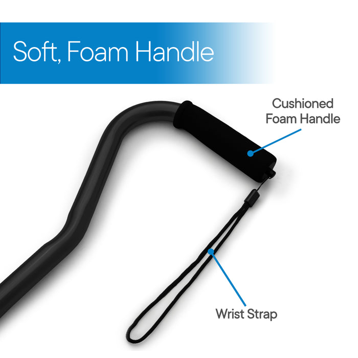 RMS - Folding Offset Cane (Black)